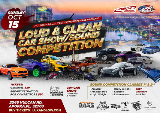 Loud and Clean Car Show/Sound Competition